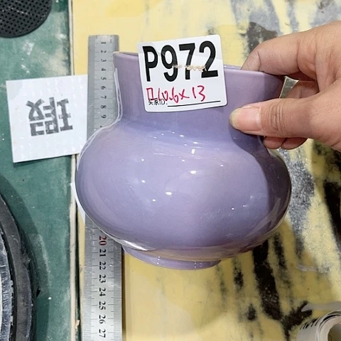 红陶景德镇陶瓷花盆手工