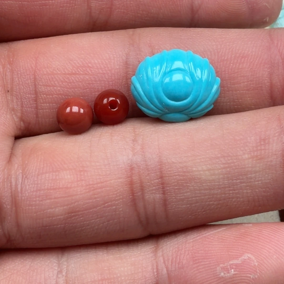 南红玛瑙未镶嵌珠宝半成品