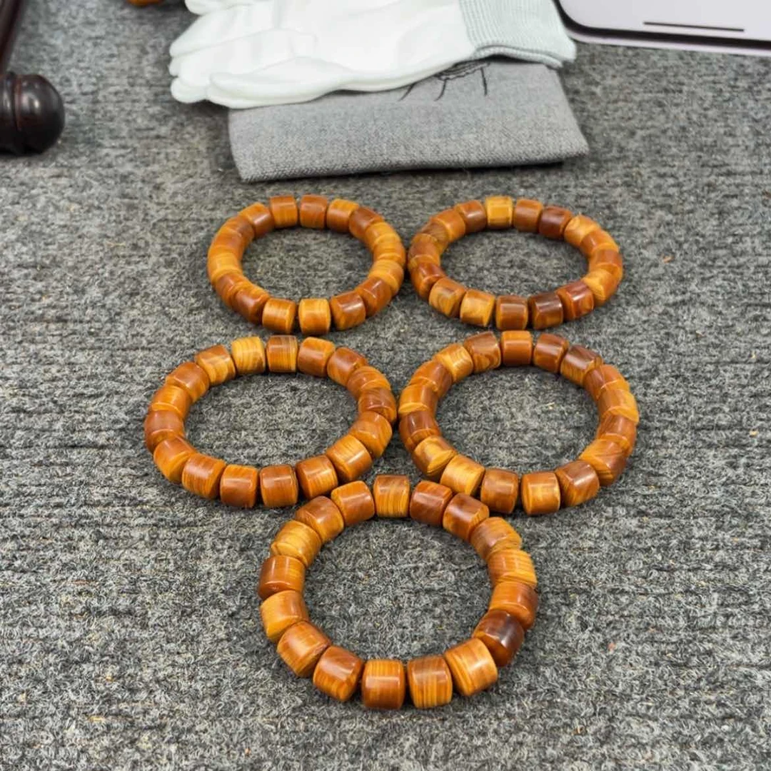 【闪购商品】柏木（崖柏）太行崖柏，到手5条，1.2全玉化桶珠