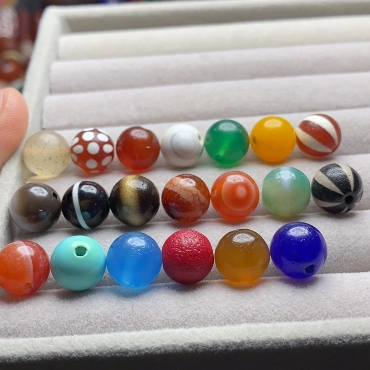 玛瑙/玉髓颈饰未镶嵌端*