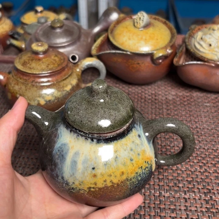 茶杯紫砂木*?支钉乳鼎
