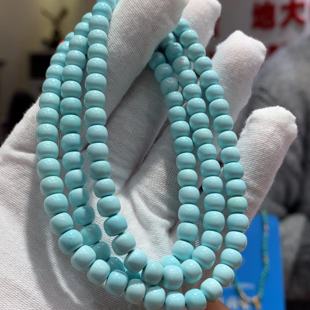 绿松石长链未镶嵌