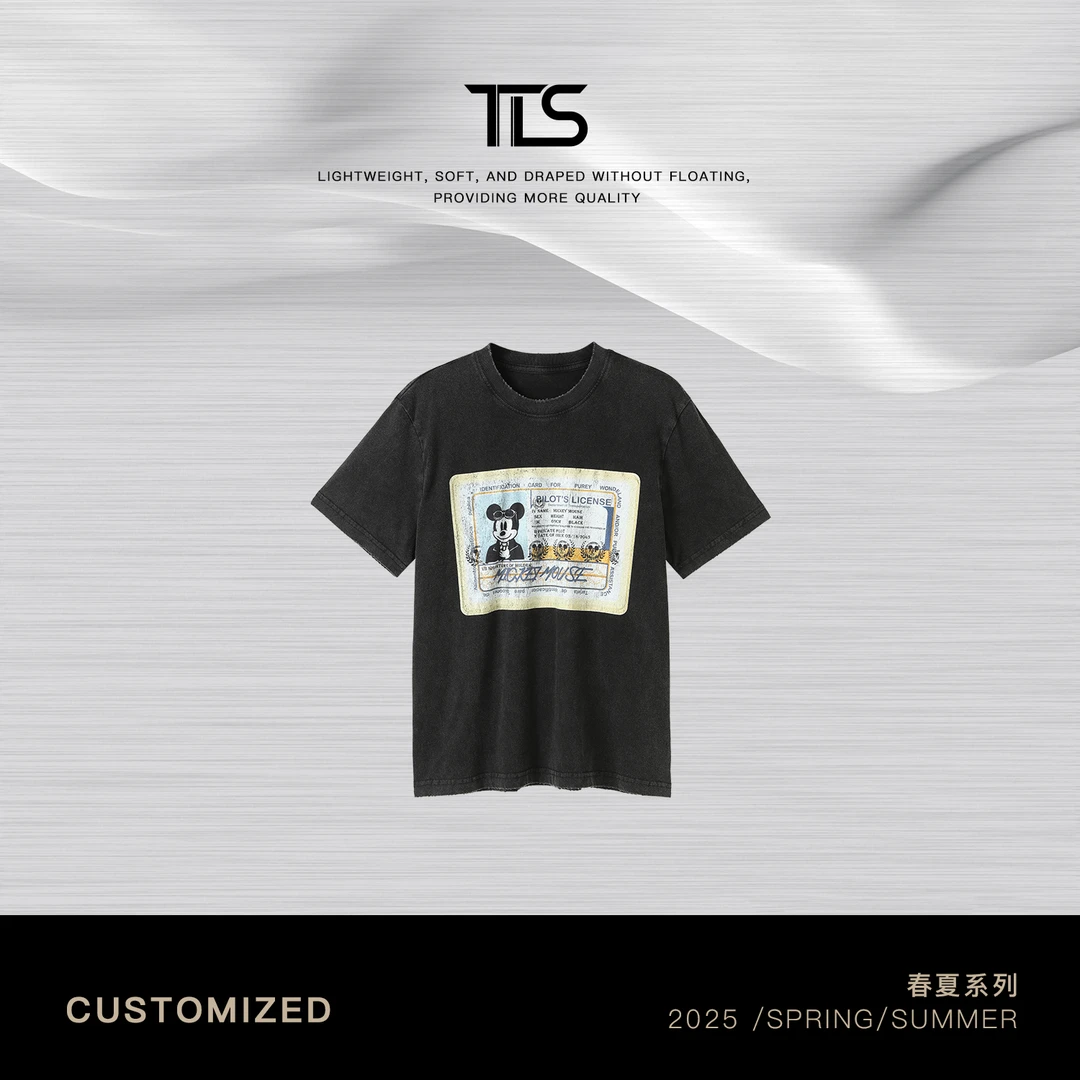 TT【米老鼠】纯棉夏季新款宽松休闲短袖T恤TT-11DT2297