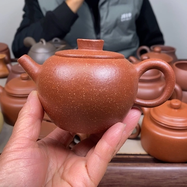 紫砂茶壶秦*～宜兴紫砂壶半手工