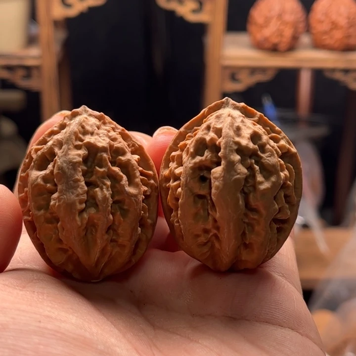 文玩核桃把件楸大胖56