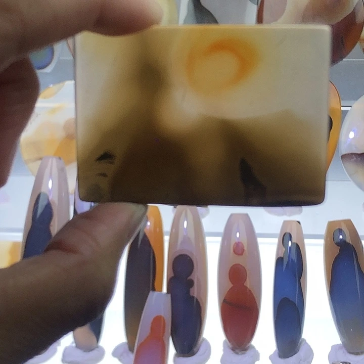 查罗石未镶嵌珠宝半成品47