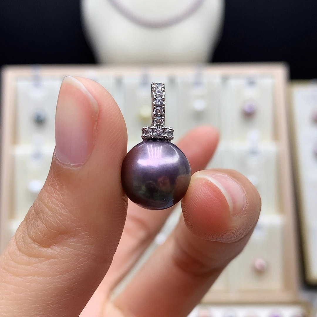 淡水珍珠颈饰合金