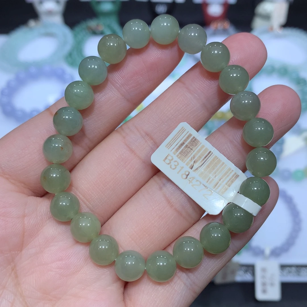 翡翠未镶嵌手串天然