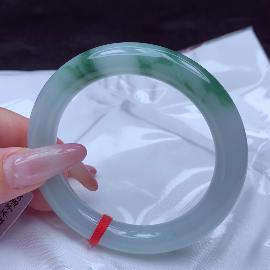 翡翠未镶嵌手镯手镯56