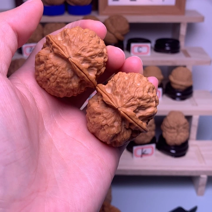把件文玩核桃62花好月圆40尺