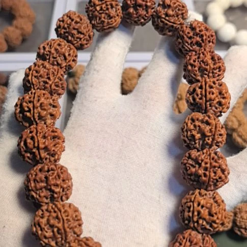 好***了把件金刚菩提原生态的大金刚手持，22左右尺寸，原皮原色