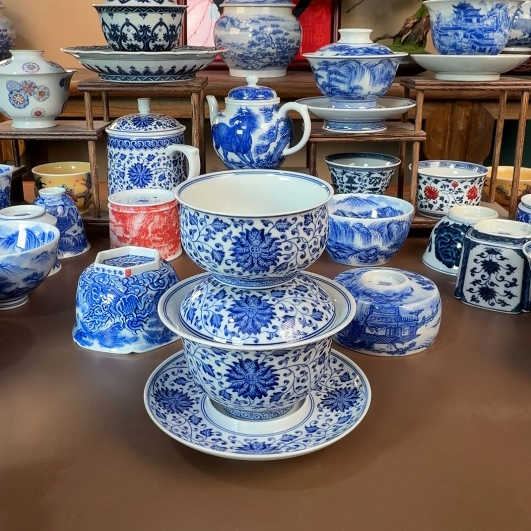 景德镇陶瓷手工手绘