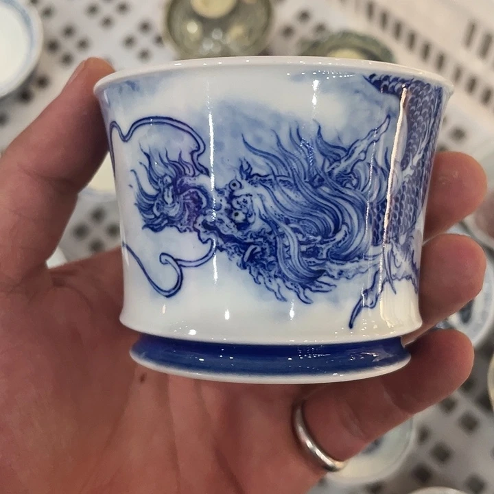 瓷摆件景德镇陶瓷老陶