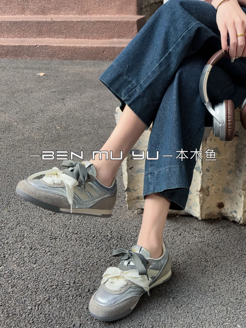 厚款复古12时尚休闲鞋秋季休闲鞋网红春夏透气薄款女鞋外穿