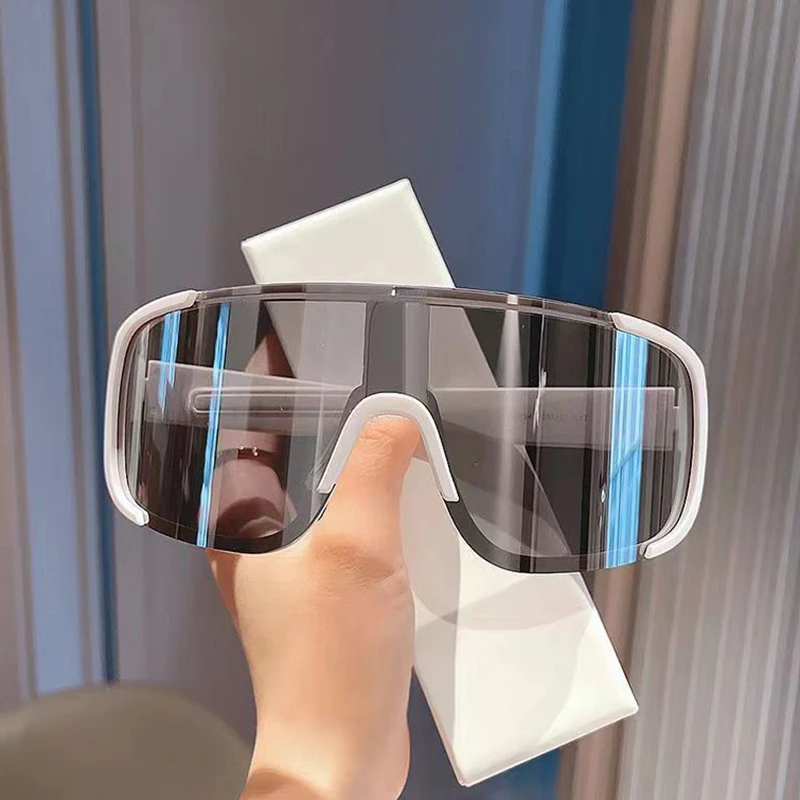 【Muusu】新款户外骑行太阳镜防风墨镜登山滑雪镜连体运动眼镜