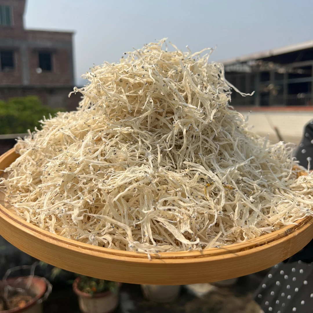 真 白饭鱼 半斤装 海味干货特产白饭鱼干