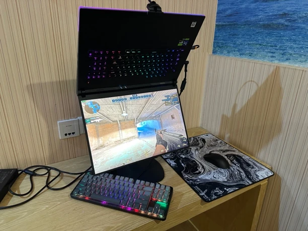 BEST笔记本电脑倒挂支架/悬挂倒放提高视觉体验/便捷收纳拆装方便