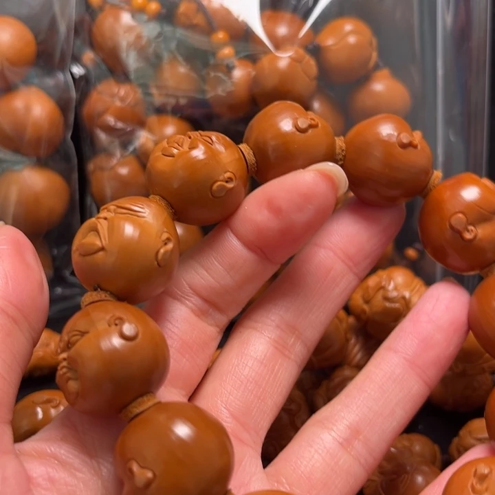 站***动橄榄核手串百态21