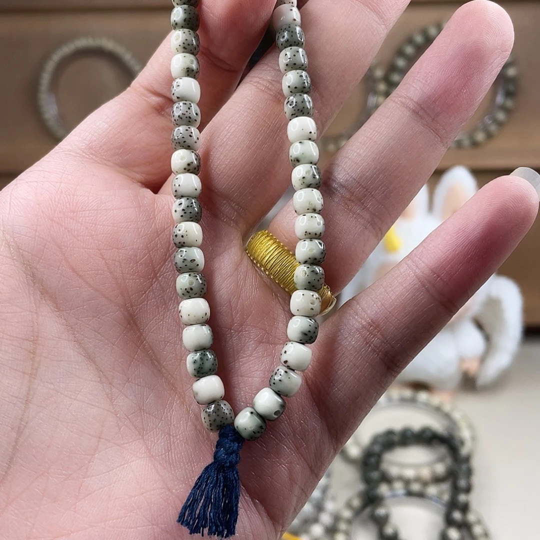 是***～星月菩提吊坠星月6×5半壁大留白