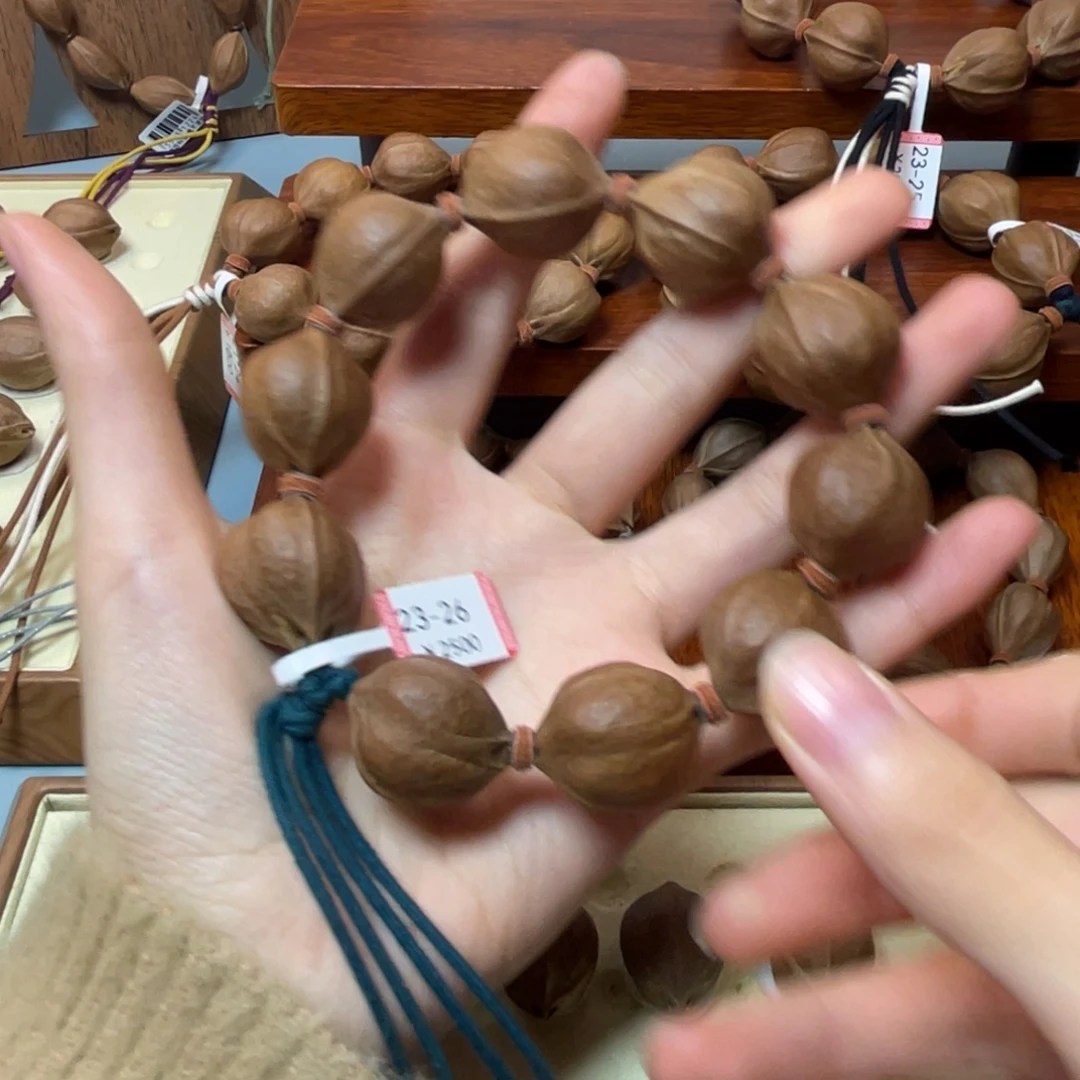 @***明橄榄核手串/手链2326梅林铁核