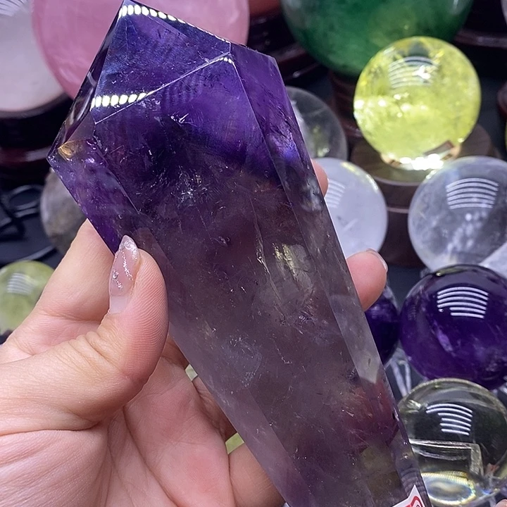 1未镶嵌水晶450紫水晶权杖