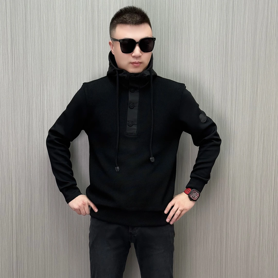 【68031】秋冬新款 定义轻奢 男士长袖 连帽卫衣 潮流帅气 舒适百搭