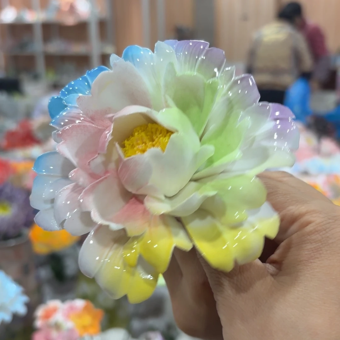 陶瓷花，20元发货，退款拉黑