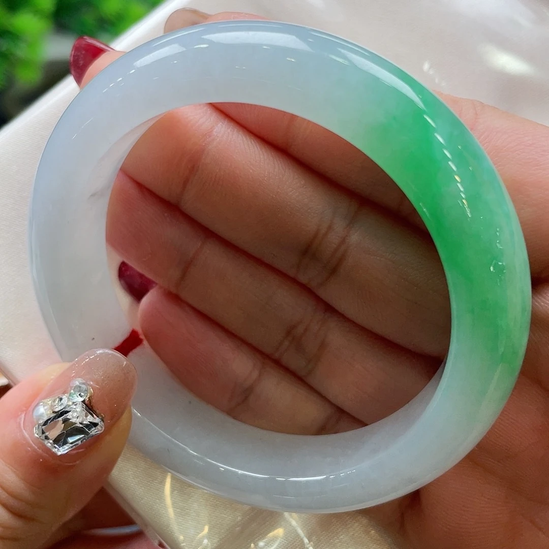 未镶嵌手镯翡翠51号57圈