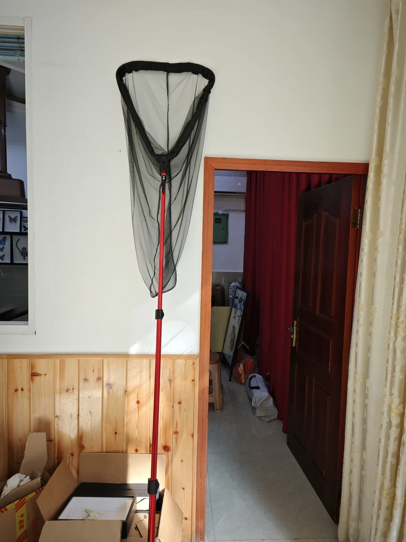 三折叠捕蝶网，方便携带收纳