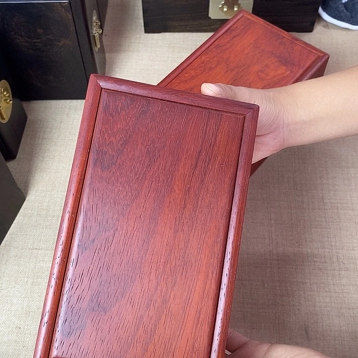 木用****0红花梨收纳盒一物一拍