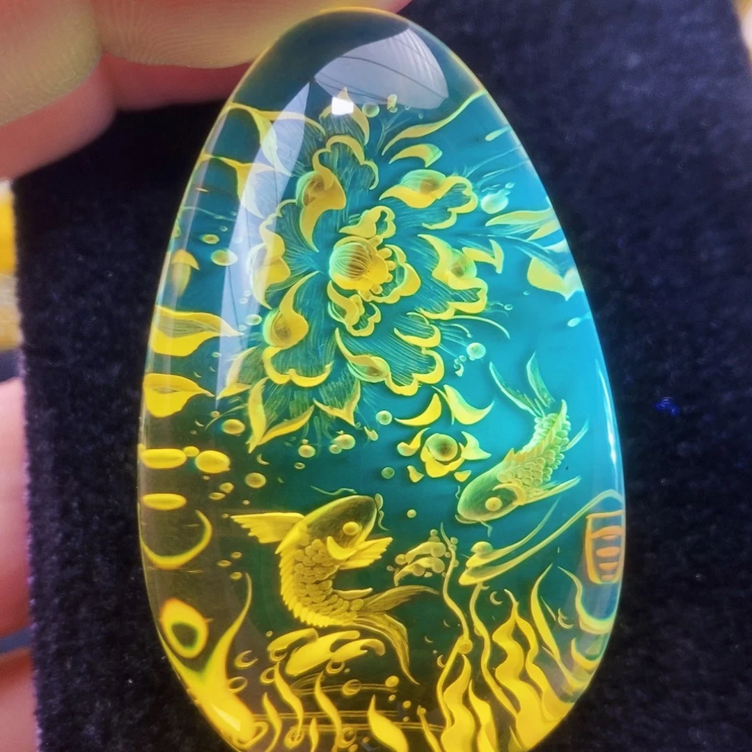 【闪购商品】未镶嵌吊坠(不含链)金珀