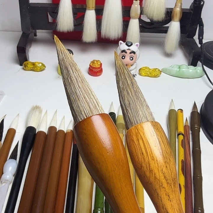 毛笔书法作品斗笔