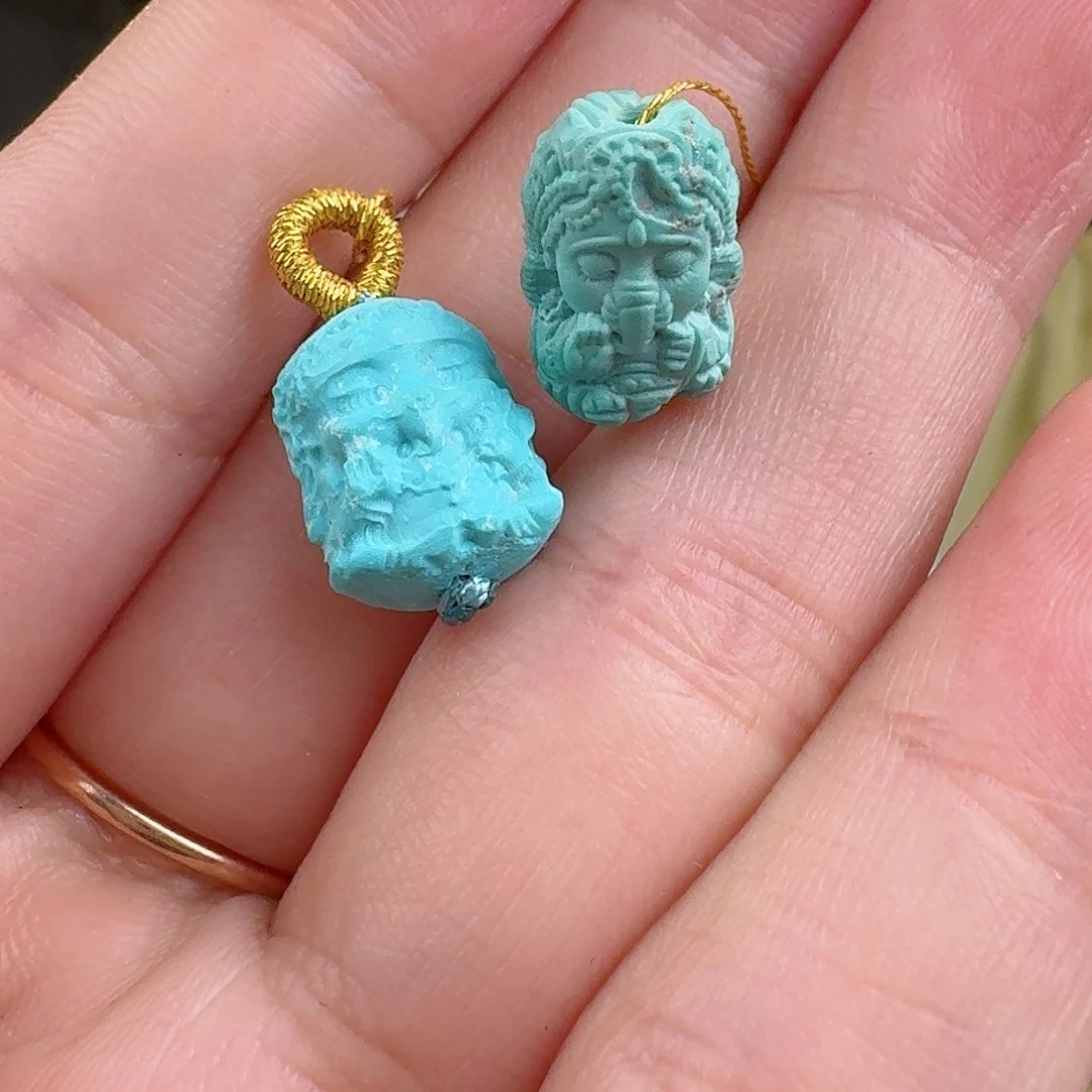 绿松石珠宝奇石未镶嵌