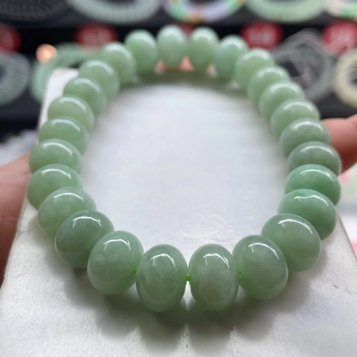 未镶嵌手链翡翠卡10.7