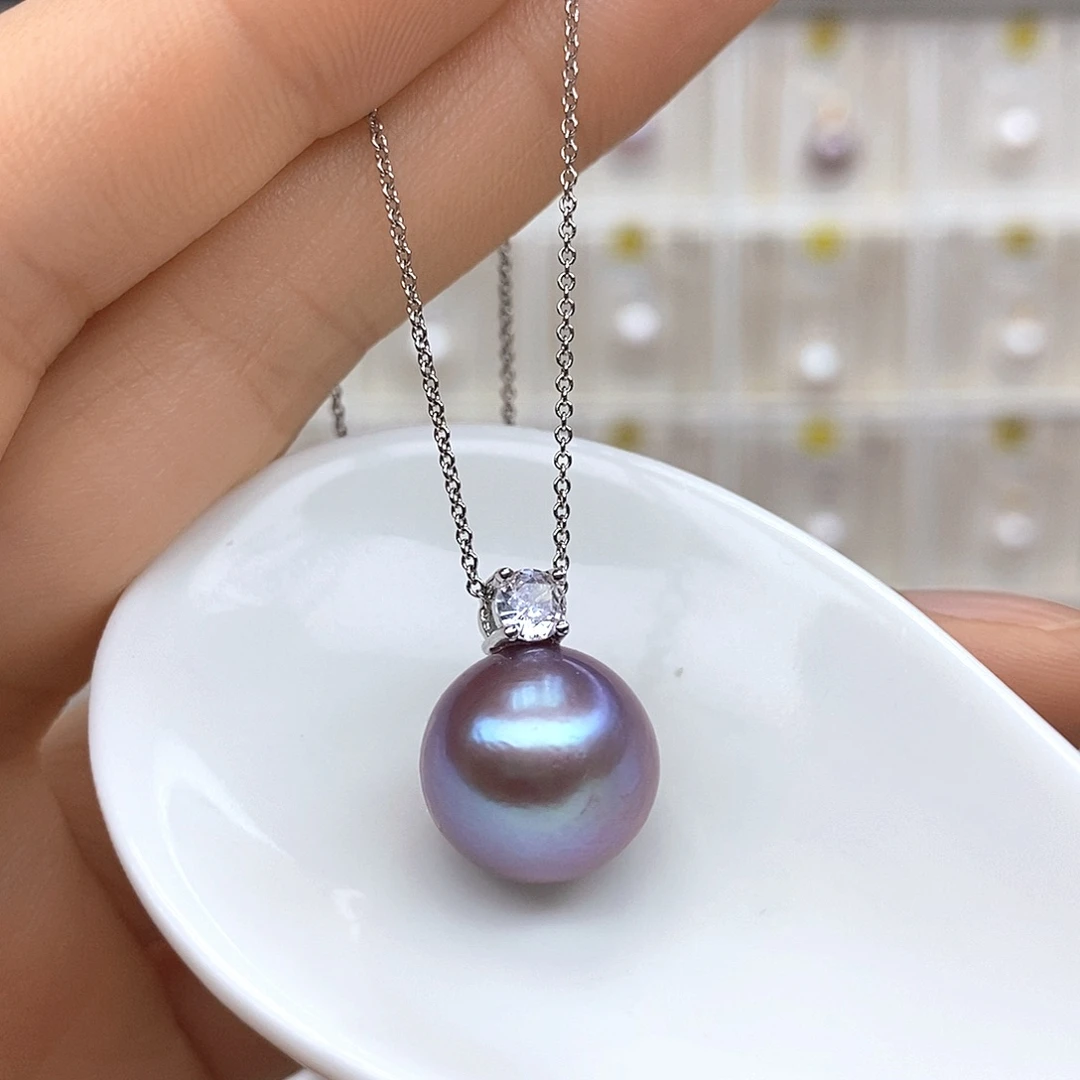 淡水珍珠合金颈饰