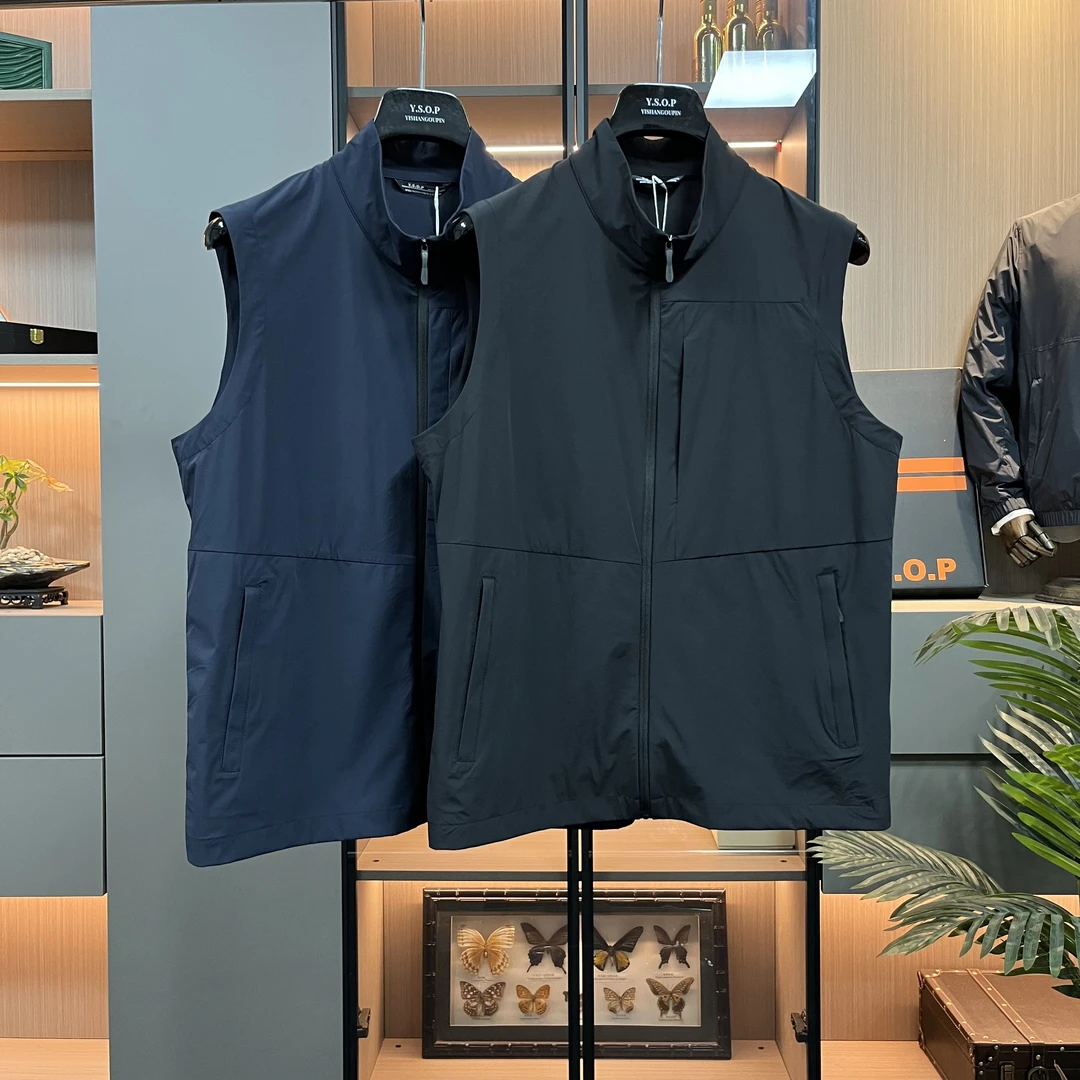 【YSOP】652春夏款立领时尚百搭轻奢马甲