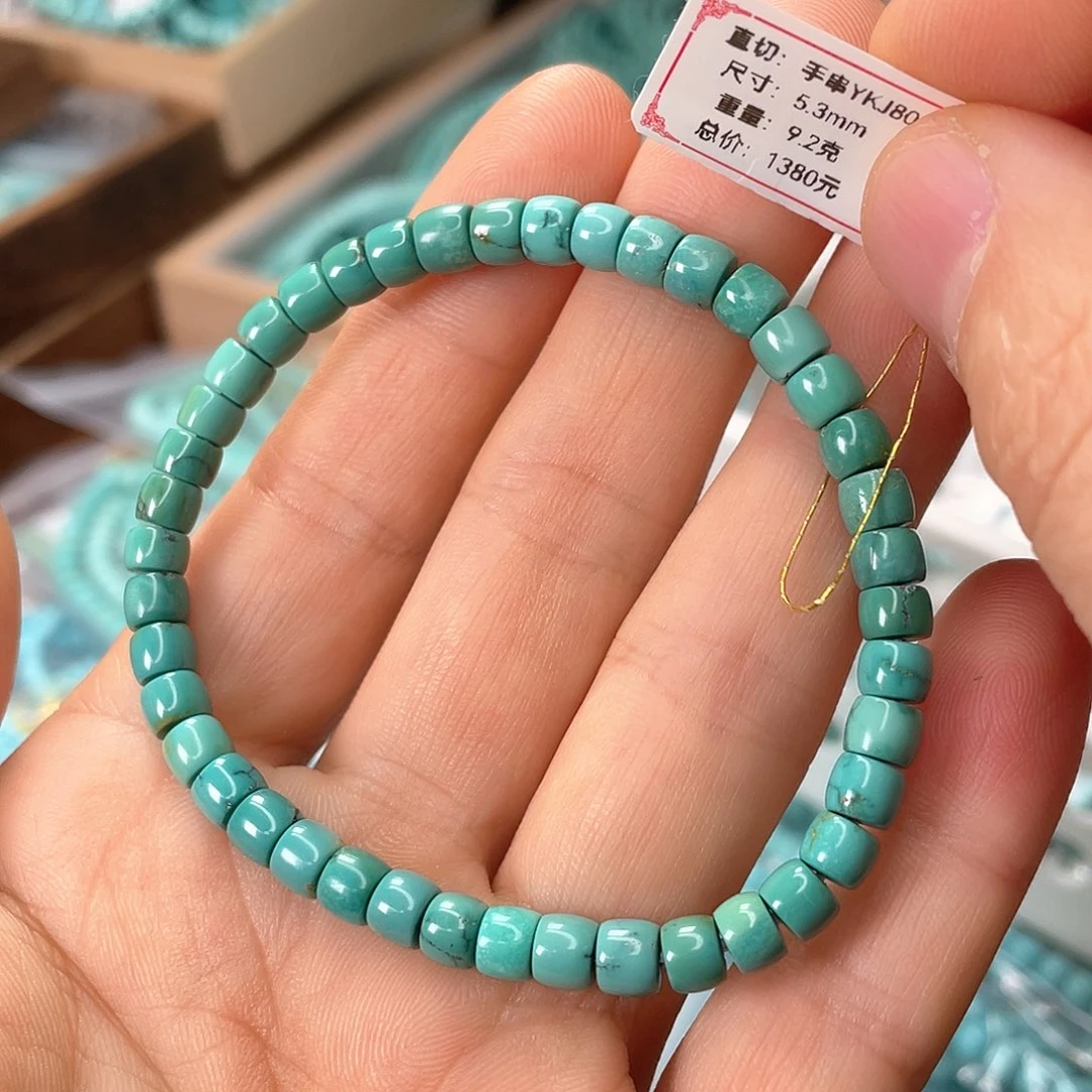 绿松石未镶嵌颈饰