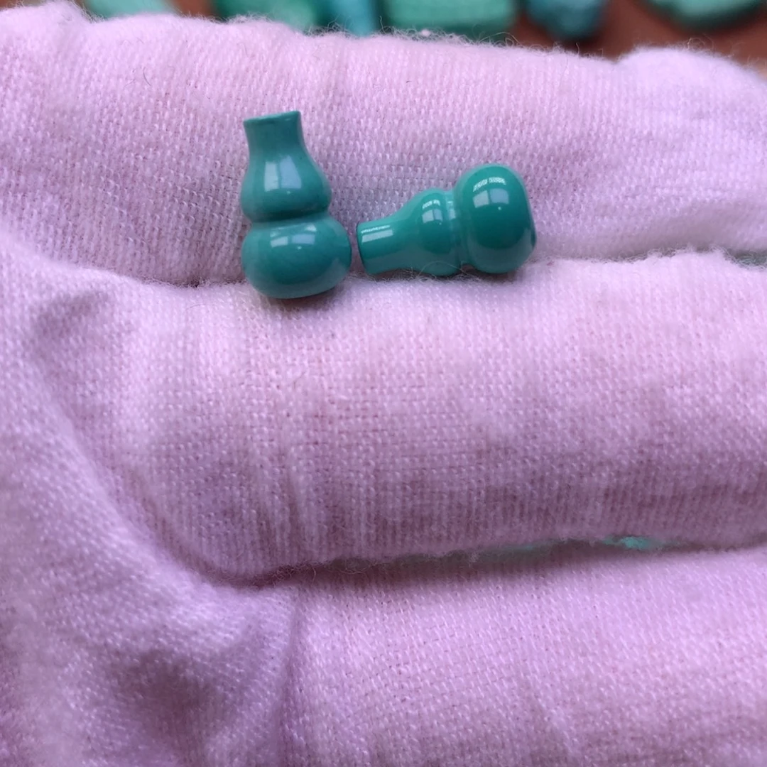 原生态散珠配珠小葫芦一对卡7