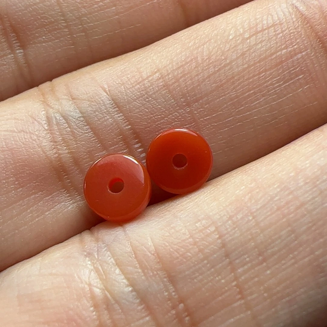 未镶嵌隔片南红玛瑙