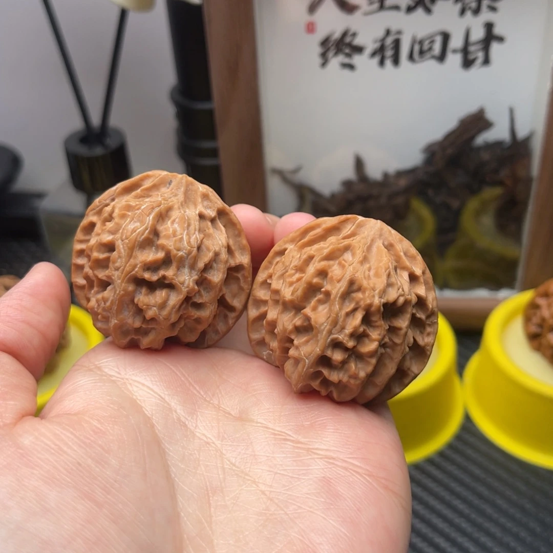 文玩核桃把件39苹果园