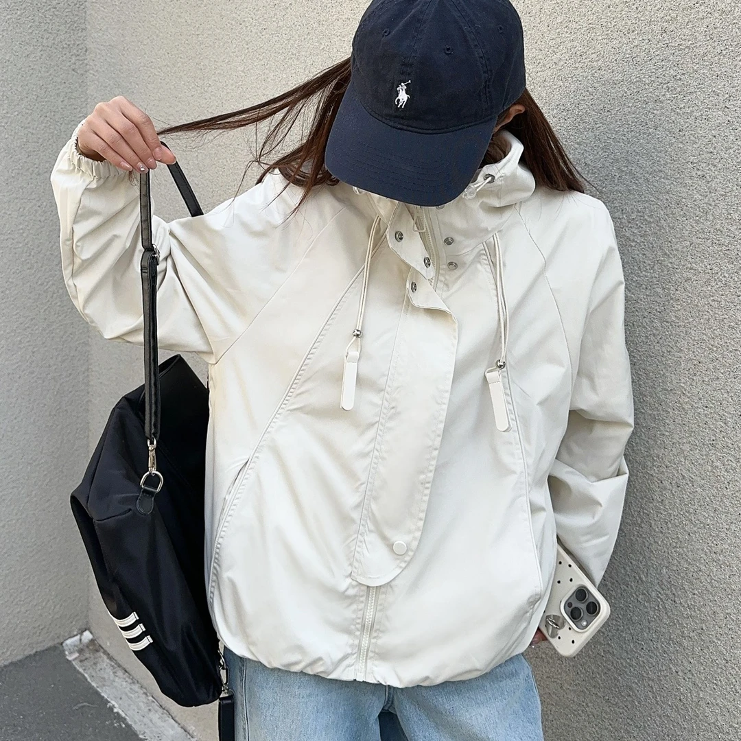 【春日风情】早春新款韩系东大门超火冲锋衣外套-FC8012