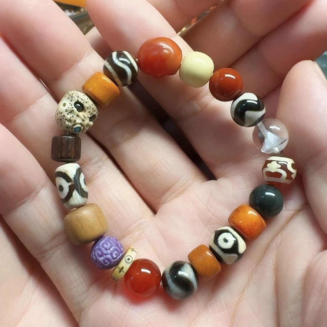 玛瑙/玉髓未镶嵌手链