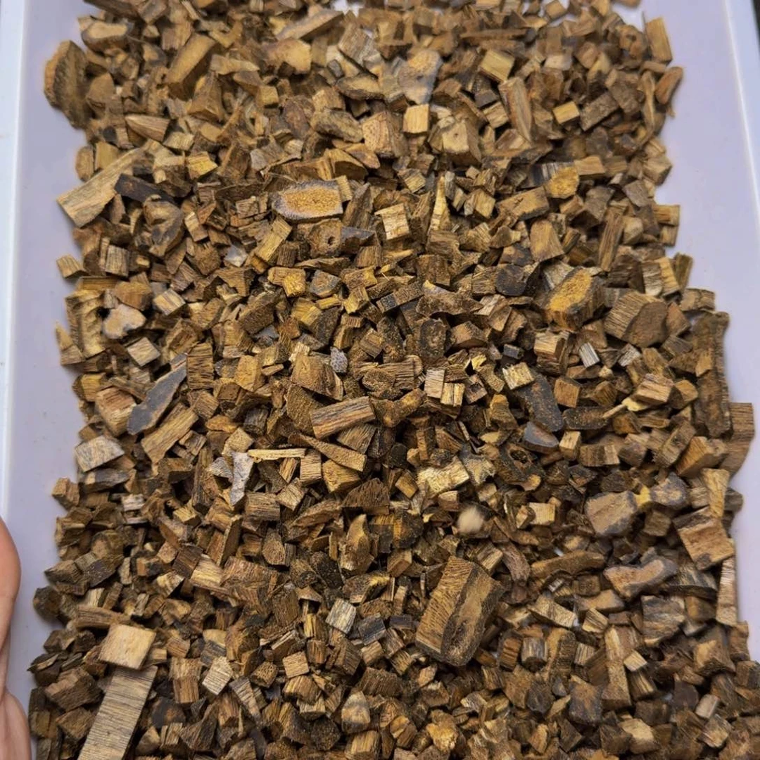 沉香碎屑沉香莺歌绿米粒100克