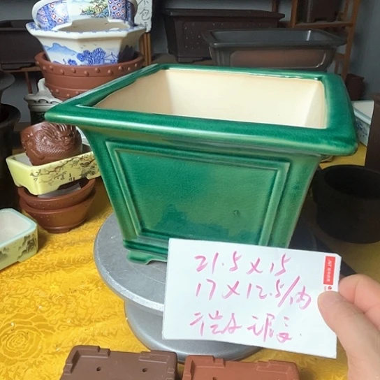 紫砂花瓶紫砂花盆