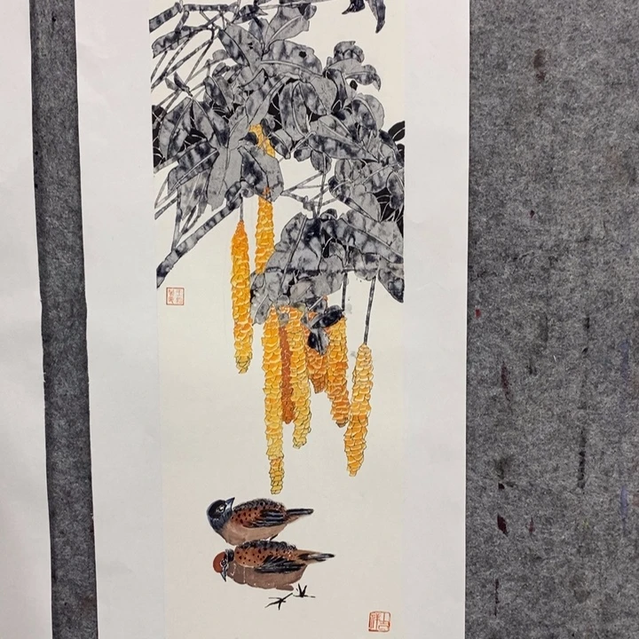 国画亲笔手绘原创