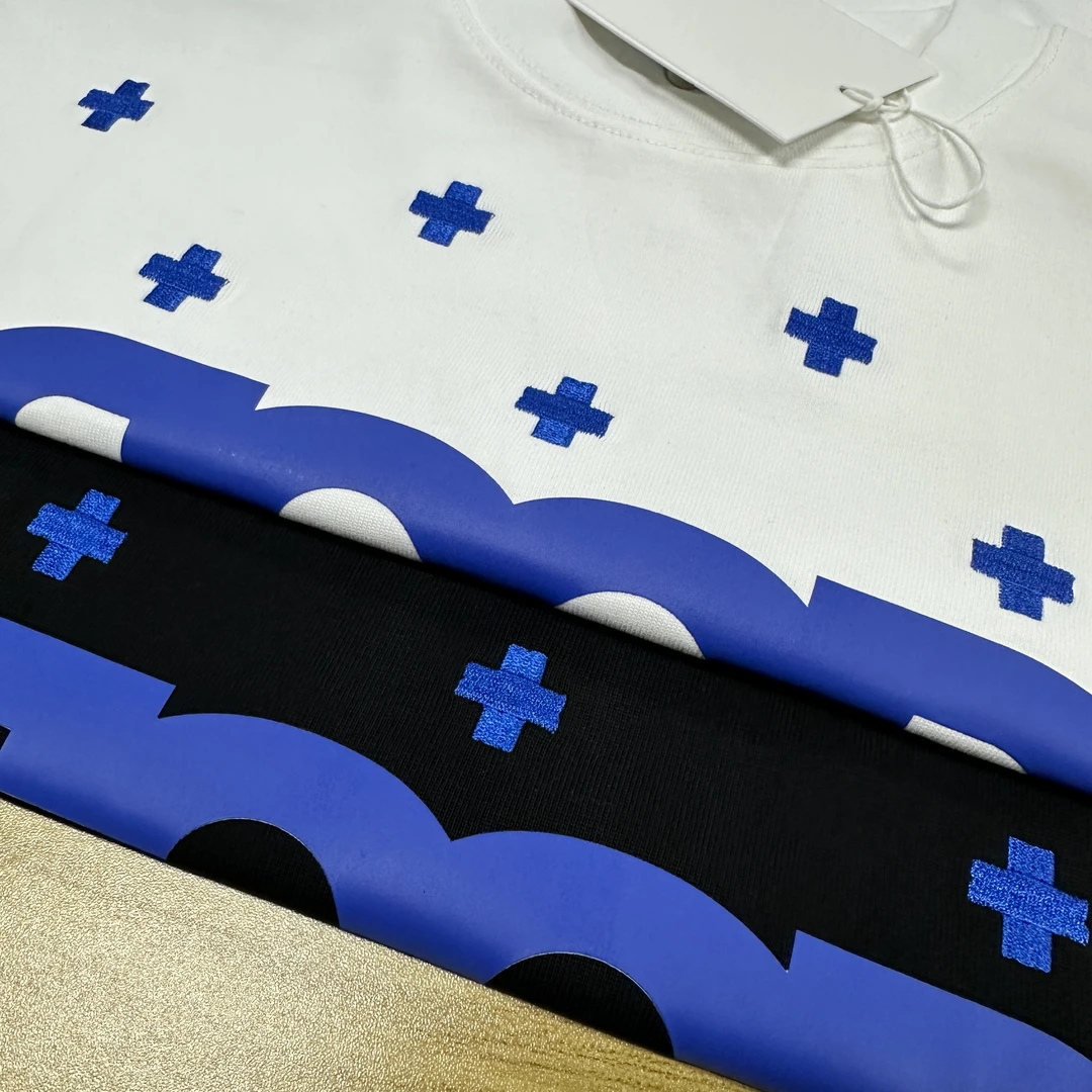 25新款【小狗雪纳瑞短袖】宽松克小领口时尚百搭情侣短袖