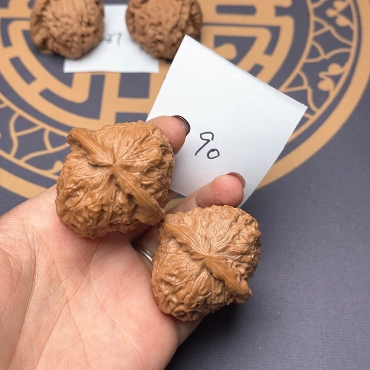 文玩核桃把件41南瓜墩