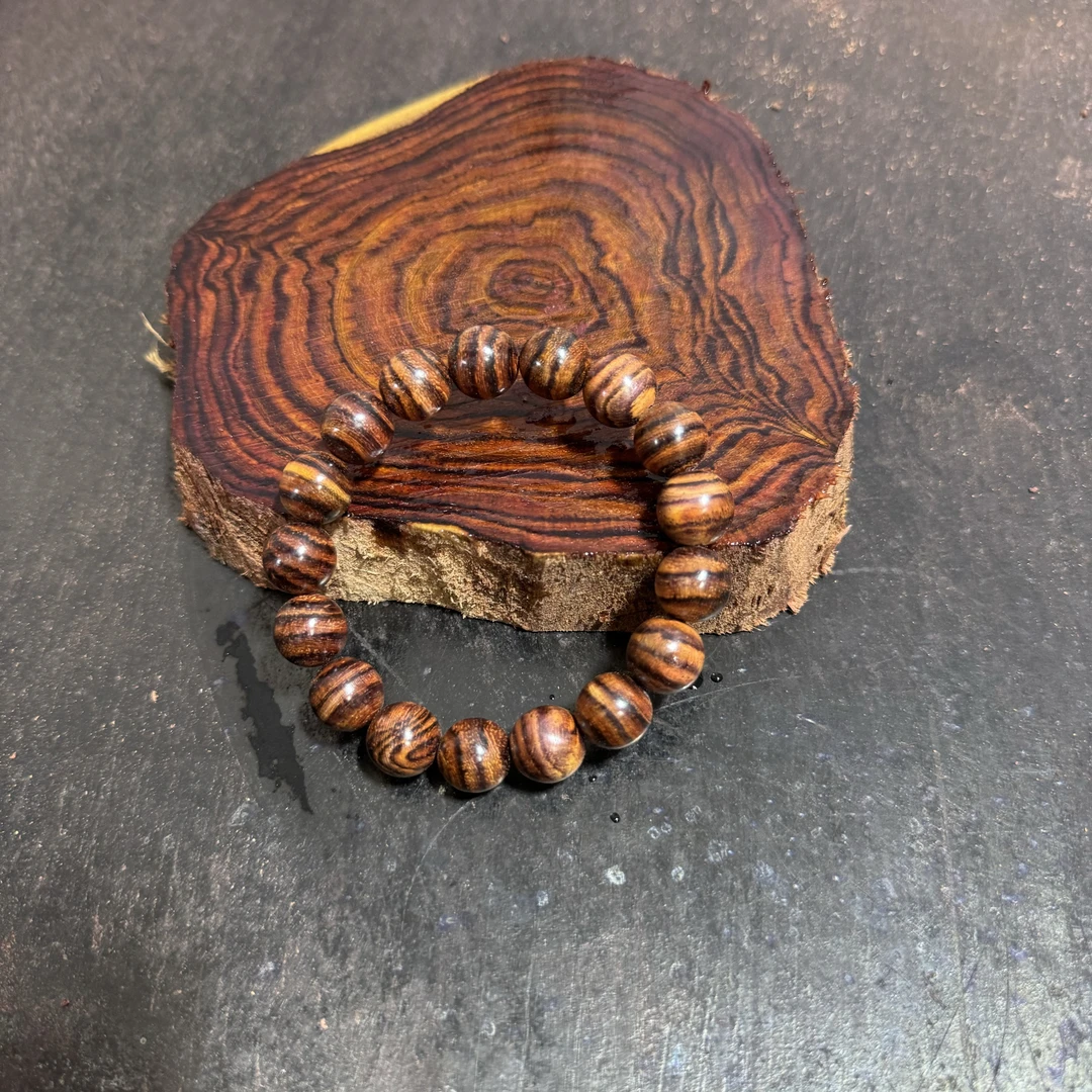 升级款1.2单圈17颗+1备珠，降香黄檀，海南黄花梨手串，多样性发一条