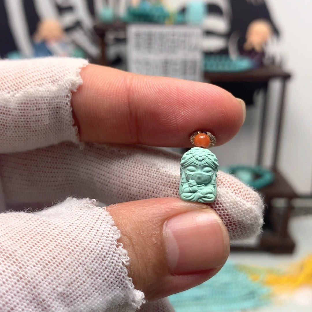 未镶嵌绿松石挂件
