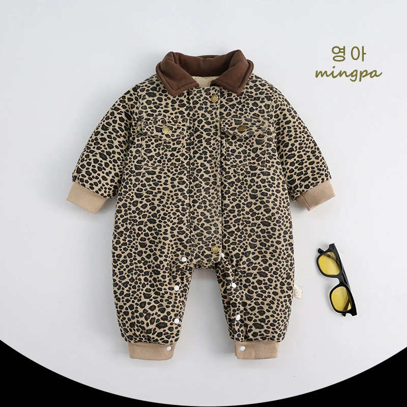 【安心绒可溯源】新国标90白鸭绒宝宝冬装羽绒服连体衣外出抱衣加厚